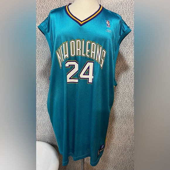 New Orleans Mashburn #24 jersey - Reebok - Men’s size 4XL - Picture 1 of 10